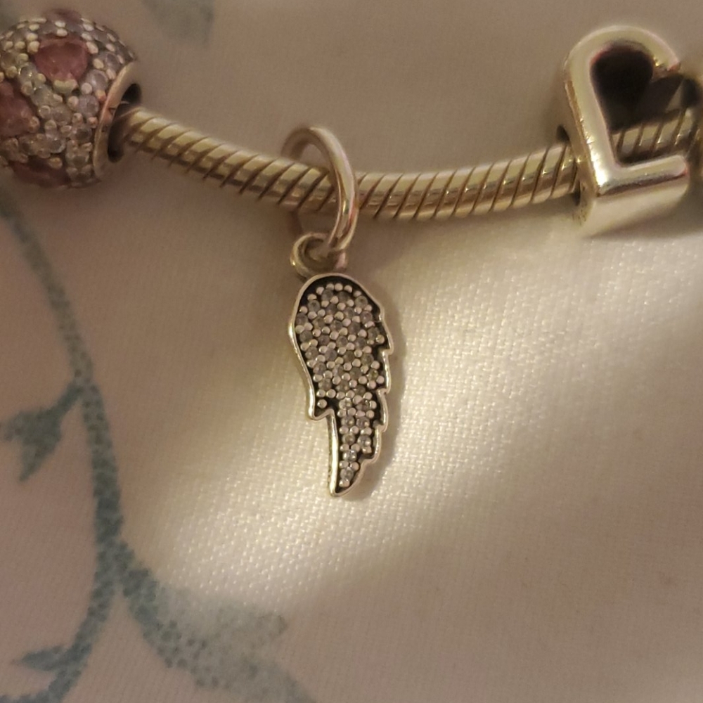 Pandora wing charm